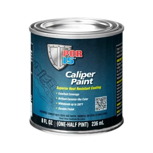 POR-15 42606 Black Caliper Paint - 8 fl. oz.