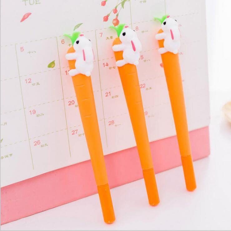 TTOA - 5 Pcs Cute Bunny Pen, Black - Image 3