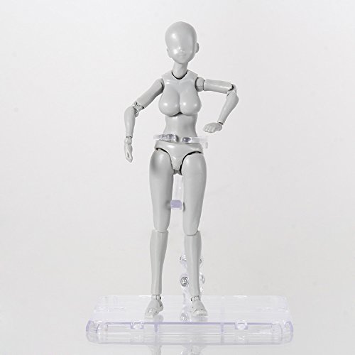 alextreme Art Mannequin Set,Action Figure,2 Pcs/Set Light Body PVC Movebale Action Figure Model for SHF Version 2.0 Gifts (03, C)