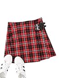 falda escocesa roja zara Las faldas de lencería sexy para mujer, las minifaldas están hechas de excelente mano de obra, mostrarán su temperamento. Hace grandes ideas de disfraces de ropa interior de cosplay de disfraces. Se utiliza para atraer la atención de los enamorados o la atención de los transeúntes.