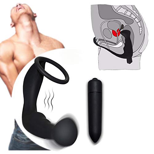 HGFK-1AED Giocattolo da Gioco Ḅü-TT PL-üg ḁn-ḁle gḮṎḈḁttṎlḮ per Ḋônne Prin-Ḉipianti Uô-Mini Ḿḁṧṧ-aggiatori prô-ṧtatici Vetro ṧilḈone gḁy