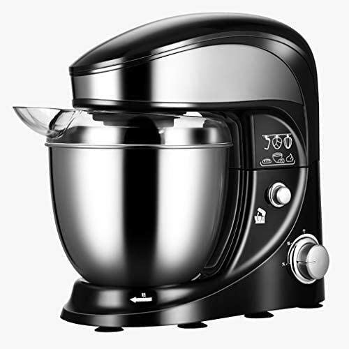 MOSHUO Handmixer Elektrischer Küchenmixer Kippkopf Edelstahl 5L 3-Gang-Multifunktions-Hausküche Automatischer Kleiner…