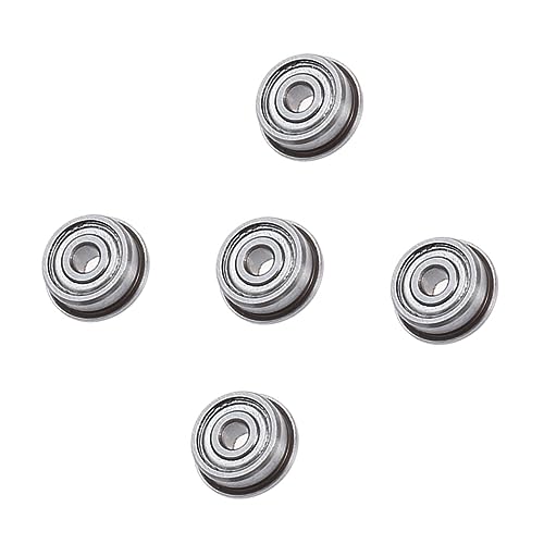Mobestech 5pcs Steel Ball Bearings for 3d Printer Heat-resistant Replacement Pulley Accessory