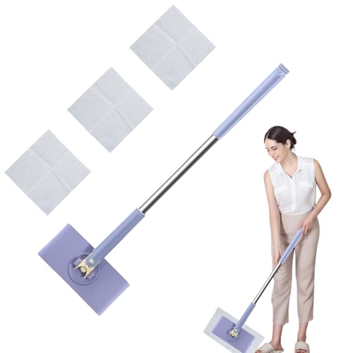Mini mopa de 70 cm para secar el suelo del baño sin agacharse 2