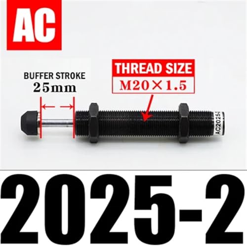 Amortisseur hydraulique AC0806-2 pour cylindre de machine - 3