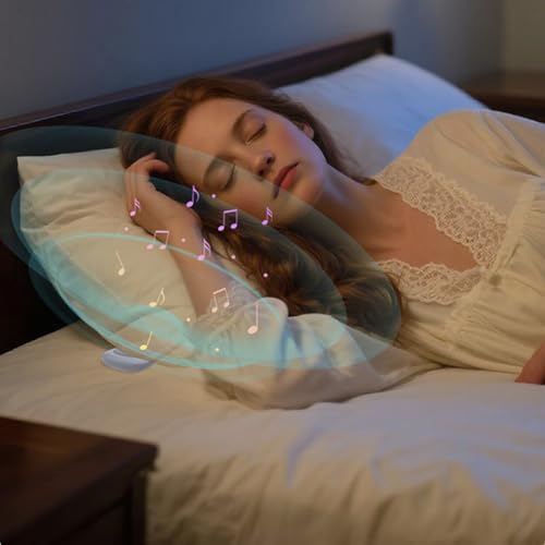 Altavoz de almohada inalámbrico mini con temporizador para dormir y música de fondo 2