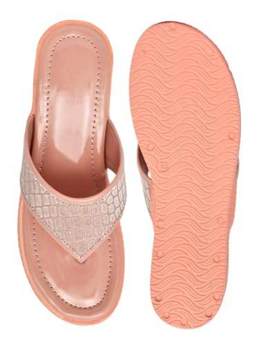 Image of Women's Wedge Heel Flip Flops | Stylish Platform Slippers for Women | Soft Cushioned Comfort | Anti-Slip Sandals | Casual Slip-On Thong Sandals