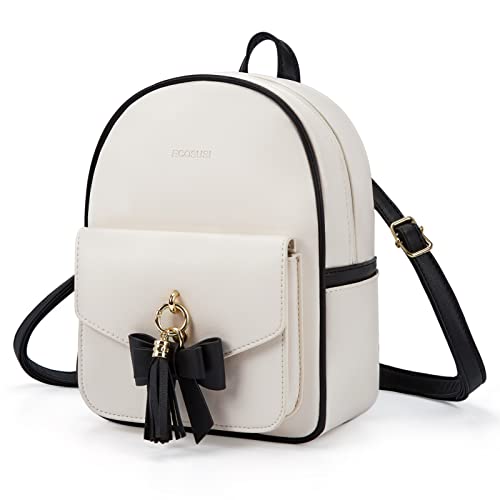 SUKUTU Damen Rucksack-Set 3-teilig – Wasserdichter Mini-Rucksack Mit Schleife