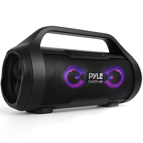 Pyle Portable Bluetooth Boombox Speaker - 40W Max...