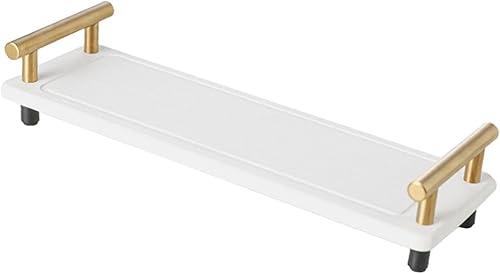 Miniatura 1 de MagiDeal Organizador de fregadero de baño de secado instantáneo, bandeja de mostrador, soporte dispensador de jabón de esponja, almacenamiento