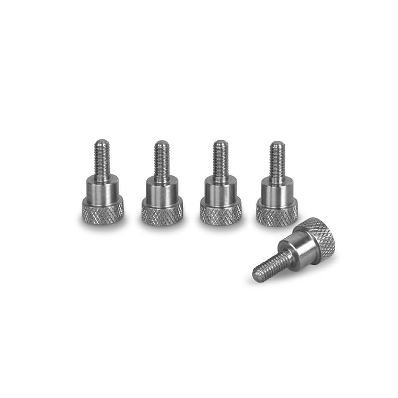 PrecisionGeek® M3 Stainless Steel 303 Knurled Thumb Screws