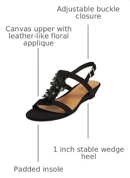 Comfortview Women's Wide Width The Carina Slingback