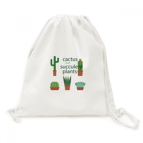 Sac de voyage en toile à motifs plantes succulentes idéal pour vos escapades estivales
