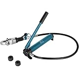 NOVE Presszange 6 T Druckkraft, Crimpzange Presszange 15 mm, 18 mm, 22 mm, 28 mm, Hydraulische Presszange 1 m Hydraulikschlauch und Abnehmbarem Hydrauliksystem, Rohrcrimpzange 16 mm Schlaganfall