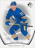 2021-22 SP Authentic #64 Victor Olofsson Buffalo Sabres Hockey Card - GotBaseballCards