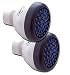 Two Pack Economy Super Spray Clean Water Saving Amazing Shower Head 2.0 Gpm