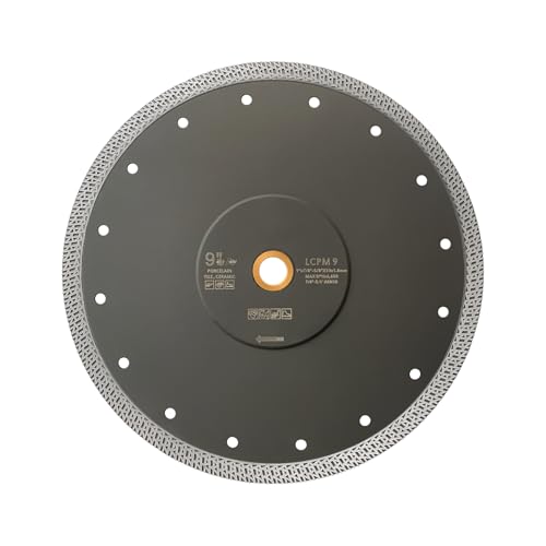 Scie à carrelage diamant 230mm pour asphalte et pierre de maçonnerie