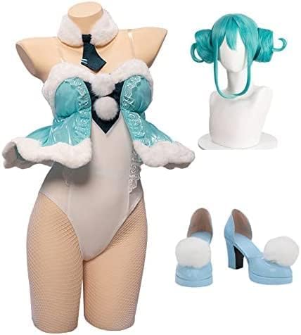 初音ミク　バニーミク　コスプレ　フルセット　ウィッグ付き Amazon.co.jp: [milky time] ウィッグ付き 初音ミク コスプレ