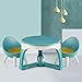 Produktbild CTC Kindertisch- und Stuhlset, tragbarer Kindertisch, geeignet für Kinder von 2-10 Jahren, leicht zu reinigen/Mint Green/chair*2 table*1