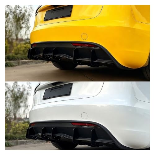 Spoiler pare-chocs voiture Model 3 2025 : kit modification lèvre et diffuseur arrière