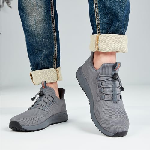 Image of Non Slip Work Shoes for Men Slip Resistant Shoes Kitchen Chef Restaurant Food Service Waterproof Walking Sneakers