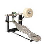 SM SAI MUSICALS Premium Quality Bass Drum Pedal (SILVER)