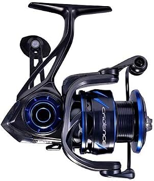 Spinning Reel,CS10 Strong Premium Magnesium Frame Fishing Reel with 11 Durable & Corrosion Resistant Bearings for Saltwater or Freshwater,Super Smooth Powerful Reel with 36LBs Max Drag 6.21