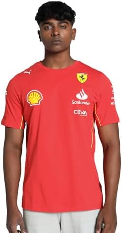 PUMA Camiseta masculina Scuderia Ferrari 2024 Team