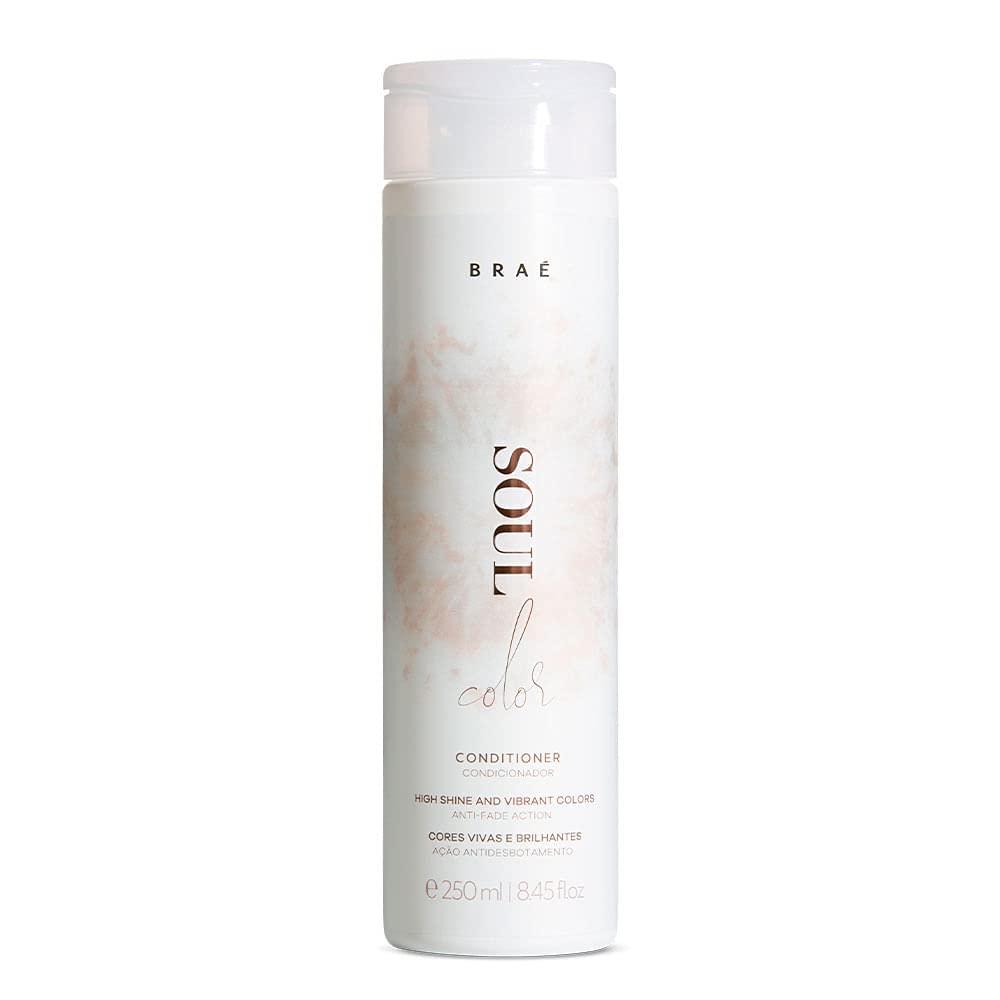 Braé Condicionador Soul Color para Cabelo Colorido - Proteção da Cor, Brilho e Maciez