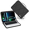 Smatree Funda protectora rígida de EVA compatible con Apple MacBook Air M4 2025/M3 Chip 2024/M2 Chip 2023, para MacBook Air A3114/A2941 de 15.3 pulgadas y bolsa antigolpes (X8266T)