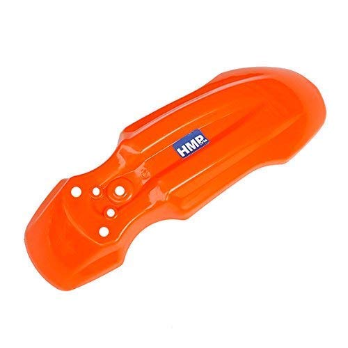 HMParts Chine Pit Bike Dirt Bike Cfr Garde-Boue Aile Devant Orange Type 1
