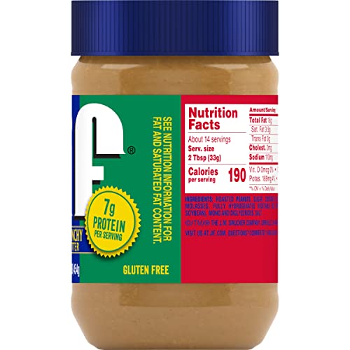 Jif Extra Crunchy Peanut Butter, 16 Ounces #TOP2