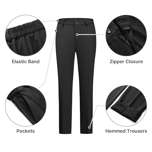 Women's Pants Suit Solid Jacket 2 Piece Set Irregular Blazer Suit Business Casual3