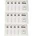 15 Microlined Kenmore Canister Allergen Cloth Vacuum Bag Designed to Fits Kenmore Canister Type C, 5055, 50558, 50557, Panasonic Type C-5, Kenmore Type Q, Made By ZVac