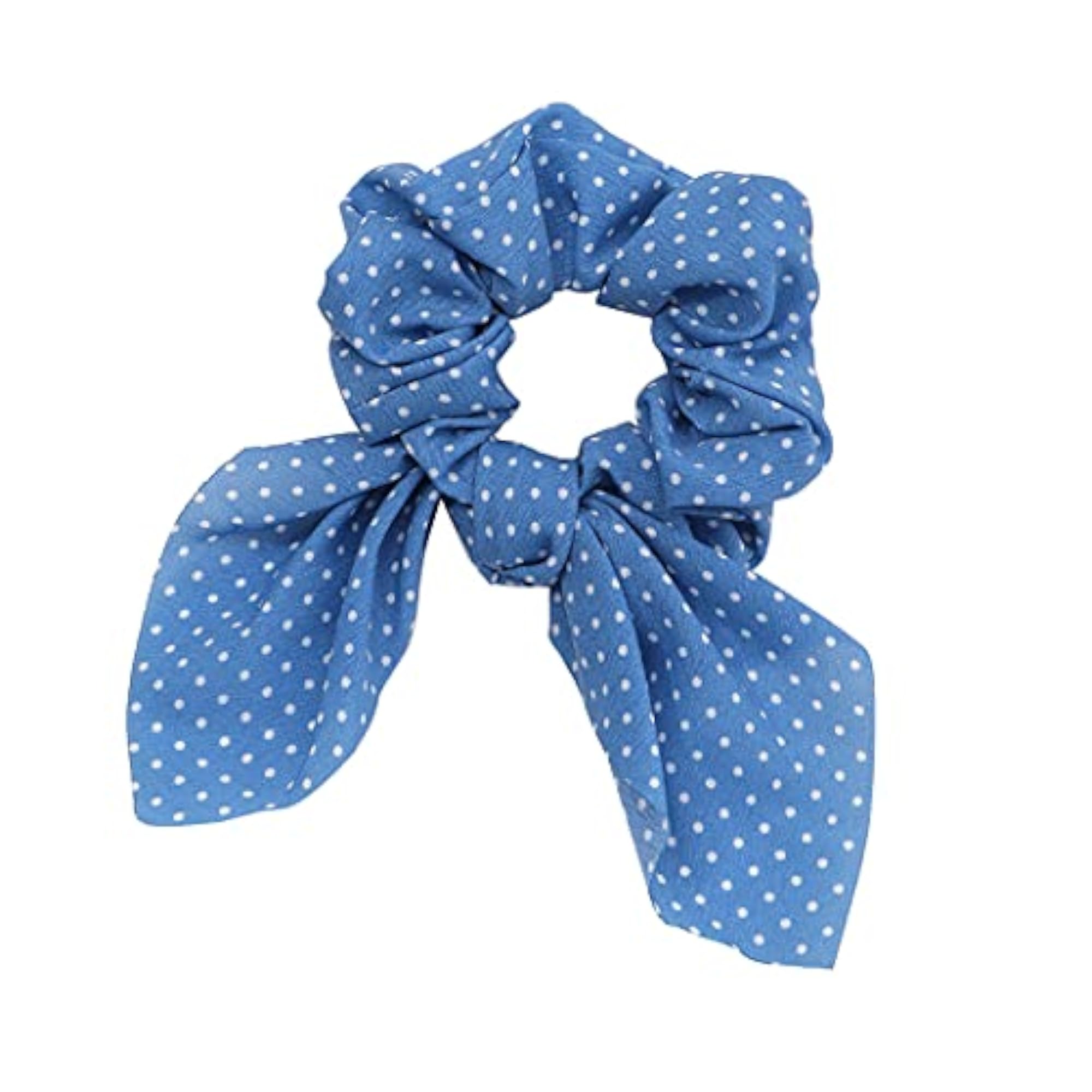 Girls' Cute 5PCS Bowknot Dots Soft Ponytail Holders
