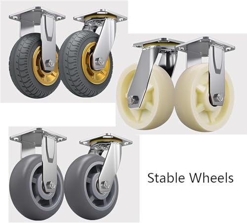 Carretilla plegable de acero resistente para uso industrial miniatura 3