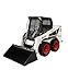 DOUBLE E RC Skid Steer Loader Toy for Kids,1:14 Scale Remote Control Construction Truck with Lights Sound & Sounds 2.4GHz RC Truck Toy, 360°Rotation,RC Front Loader Tractor Engineering Vehicles