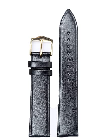12mm Black leather watch strap with Flat Finish,Watch leather Strap/band for men and women (B0B19ZCVH7) Amazon Price History, Amazon Price Tracker
