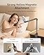 TELESIN Magnetische Handyhalterung Bett - 360° Drehbarer Handy Halterung-Kompatibel mit MagSafe, Handyhalterung Tisch für Phone/Tablet, usw, Holder für Schlafzimmer, Schreibtisch beim Lesen/Streaming