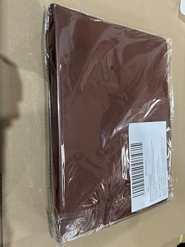 Pasta de couro PU, pasta de couro A4, prancheta de armazenamento com fecho magnético, pasta de currí