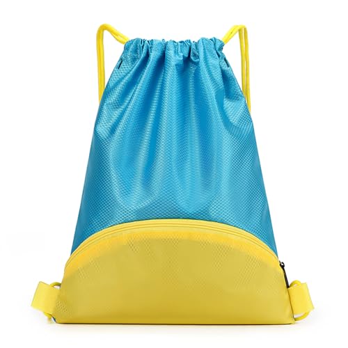 Vepudi sac à dos imperméable cordon poche bleu