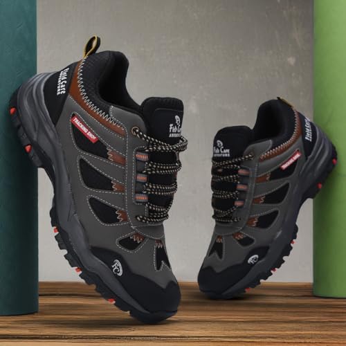 Image of FIELD CARE Everest Trekking Hiking Outdoor Fashion Sporty Casual Comfort Shock Absorbing Stylish Boots