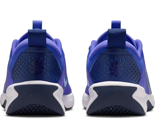 Nike Omni Multi-Court Big Kids' Indoor Court Shoes (Persian Violet/Blue Void/Volt/University Blue)3