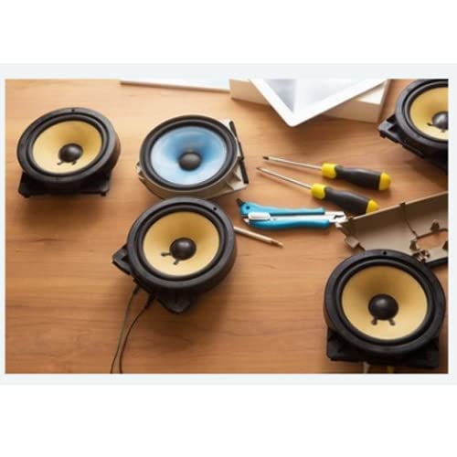 Kit 2 Haut-parleurs 163 Mm Avec Anneau En Caoutchouc - Trans Western Goods BNZ-G - Universel - Neuf