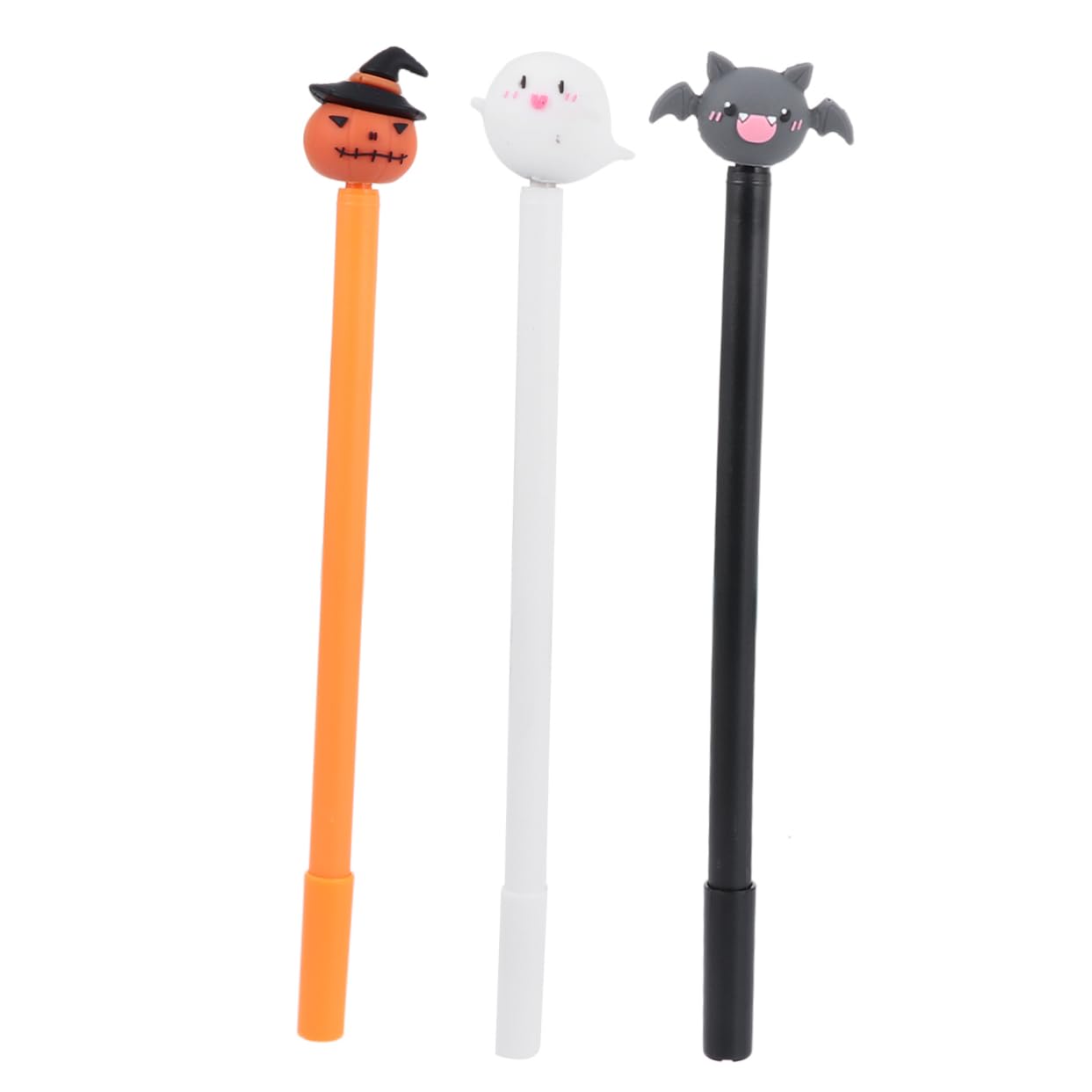 Ciieeo 6pcs Halloween Gel Pen Student Halloween Party Favor Writing Ink Pen Character Pens Funny Ink Pens Korean Stationary Tricky Shape Gel Pen Abs Modeling Office Notebook Pen