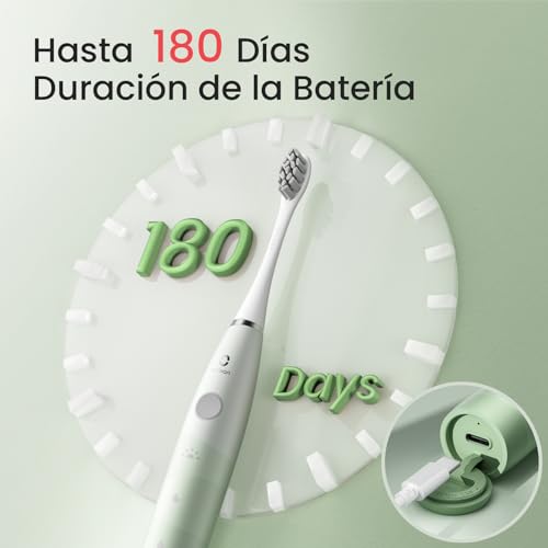 Cepillo de dientes eléctrico sónico de 76000 movimientos para encías 2