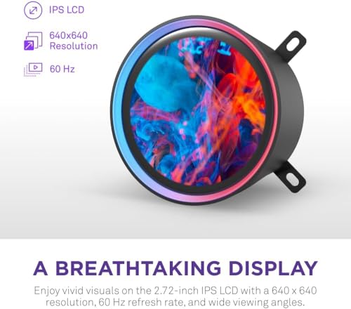 Image of NZXT Kraken Elite 360-360mm AIO CPU Cooler, LCD - Black, 360mm Radiator (Pack of 6)