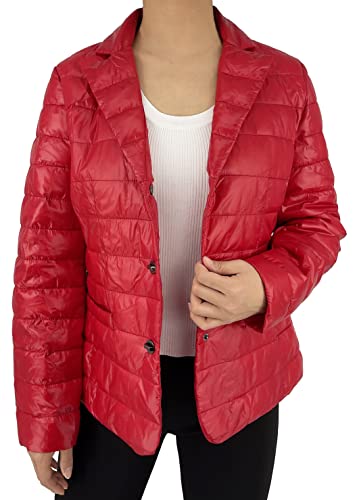 JOPHY & CO. Doudoune pour femme Différents modèles (cod. 6831A, 6859, 6885 & 89390A), Rouge (code 6831A), XL Cover