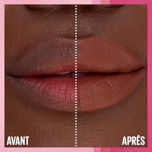 Maybelline New York - Rouge à Lèvres Sérum - Couleur Intense et Confortable - Soin Hydratant et Repulpant - Jusqu'à 8h d'Hydratation - Maybelline Serum Lipstick - Teinte : 006 Hold The Door