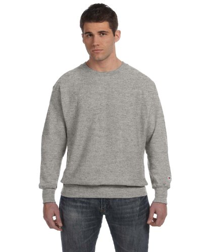 Champion Reverse Weave Fleece Sweatshirt, Medium, Oxford Grey